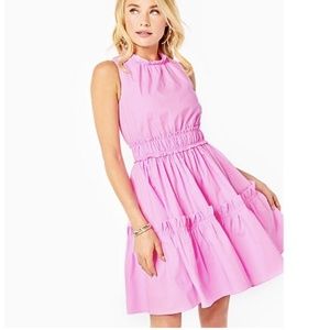 Lilly Pulitzer Elina Dress Lilac Rose Size 6